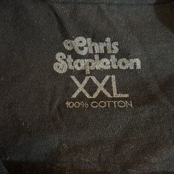 CHRIS STAPLETON tshirt tee shirt XXL black - Picture 4 of 4